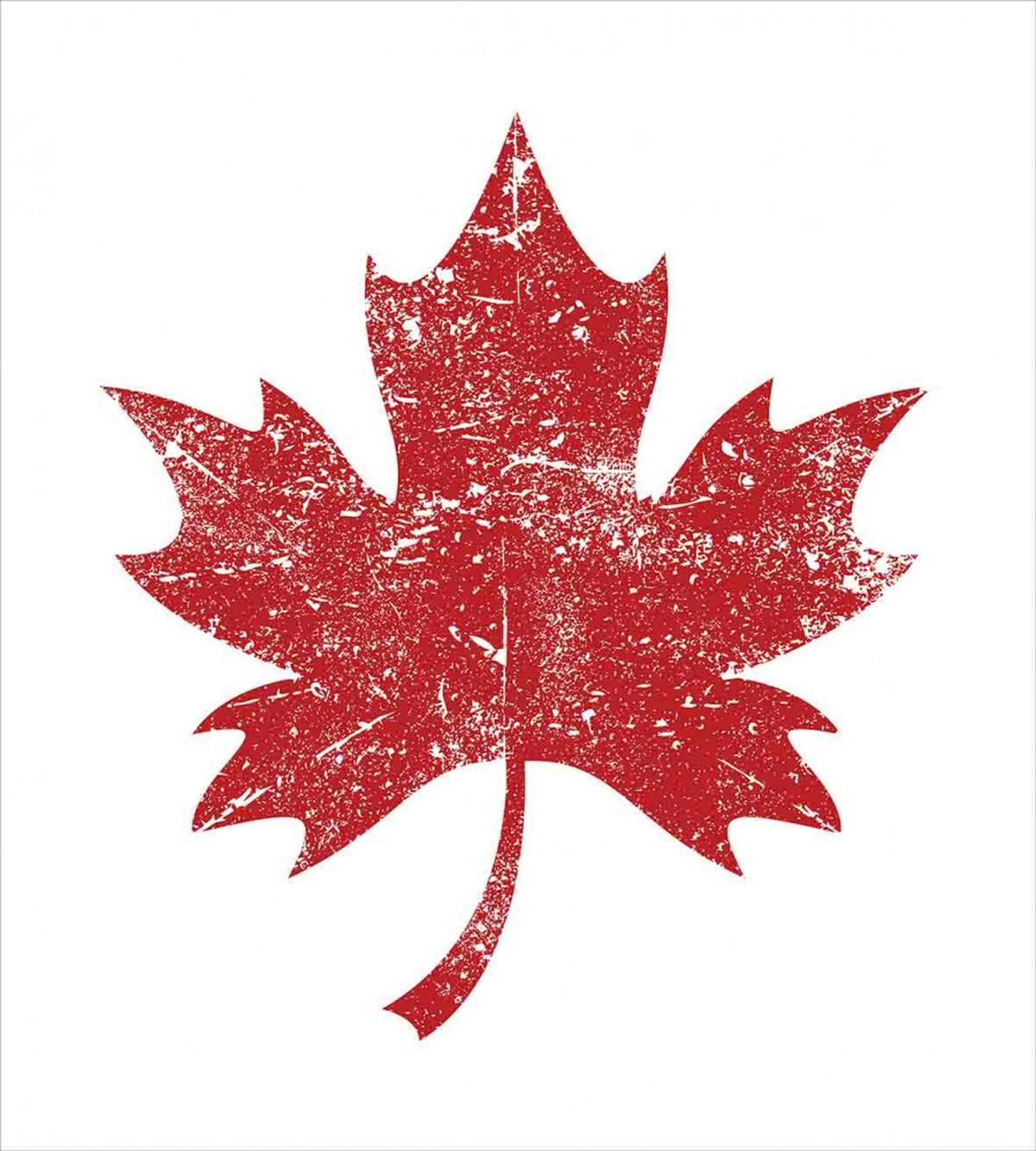 Grunge Autumn Foliage — Pattern