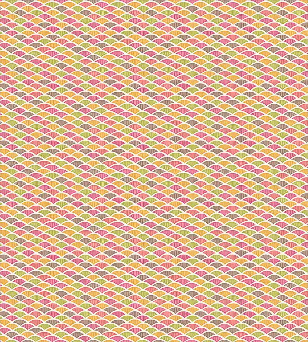Retro Half Circle Motif — Pattern