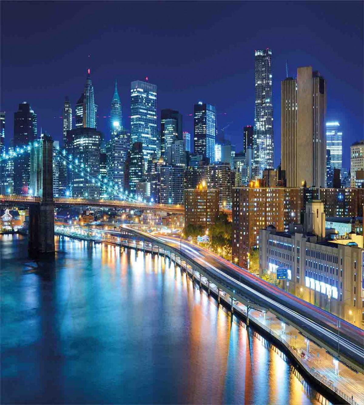 View of New York City — Pattern