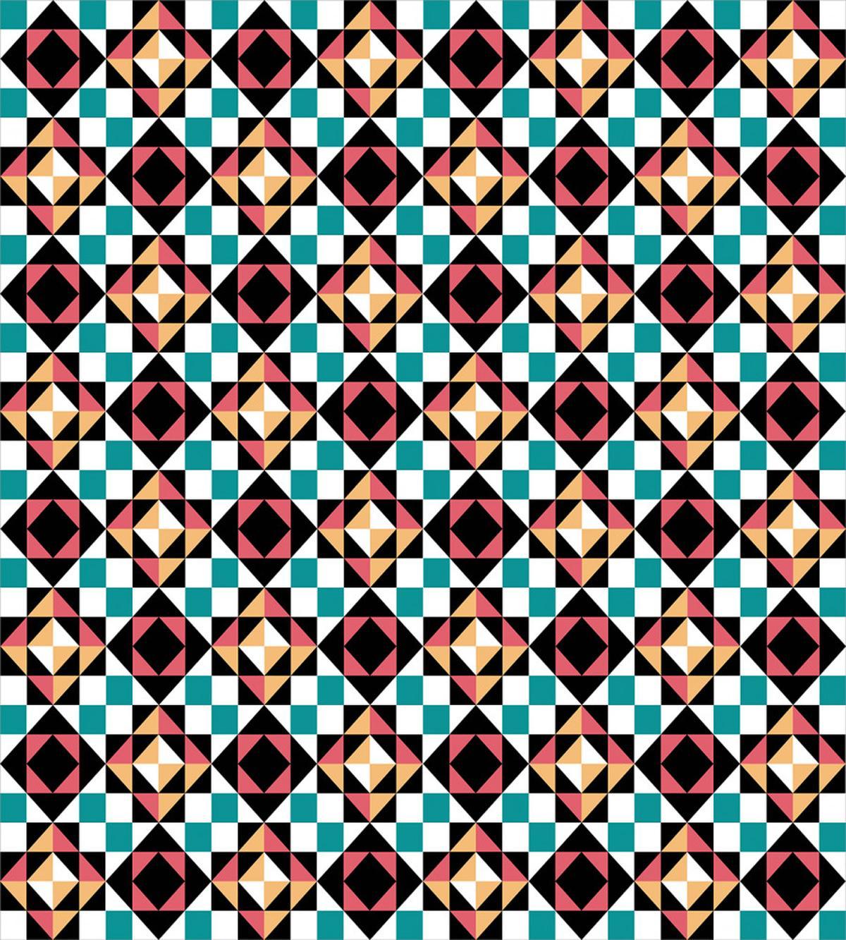 Rhombus Triangles — Pattern