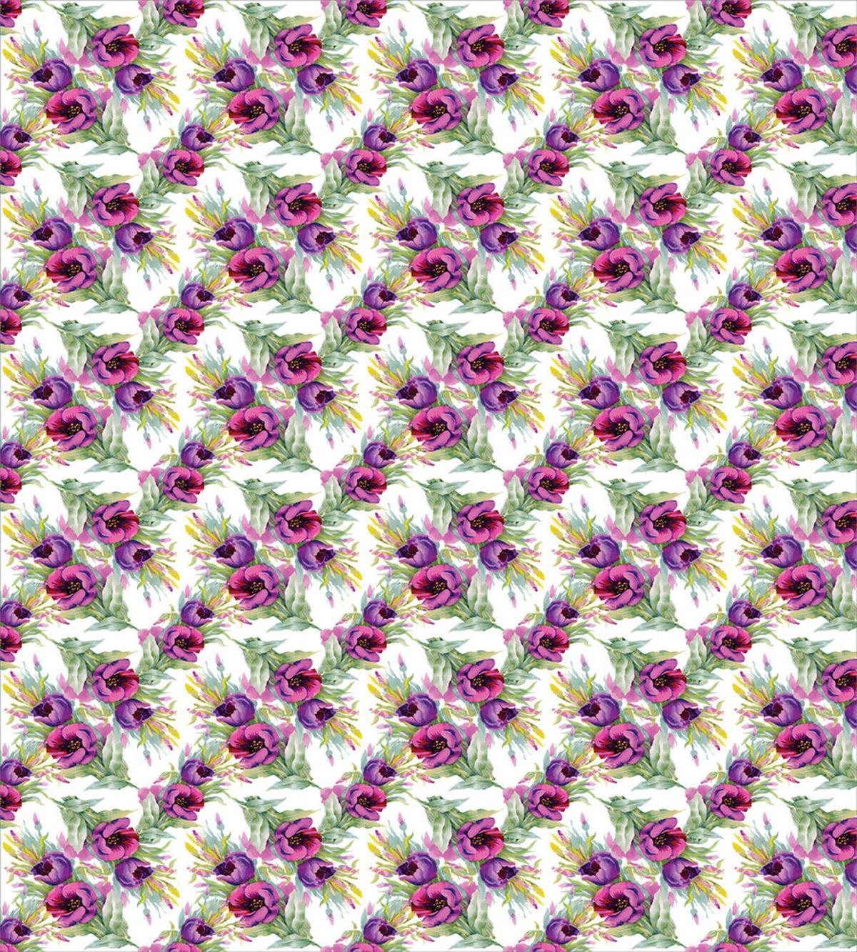 Watercolor Bouquet Leaves — Pattern