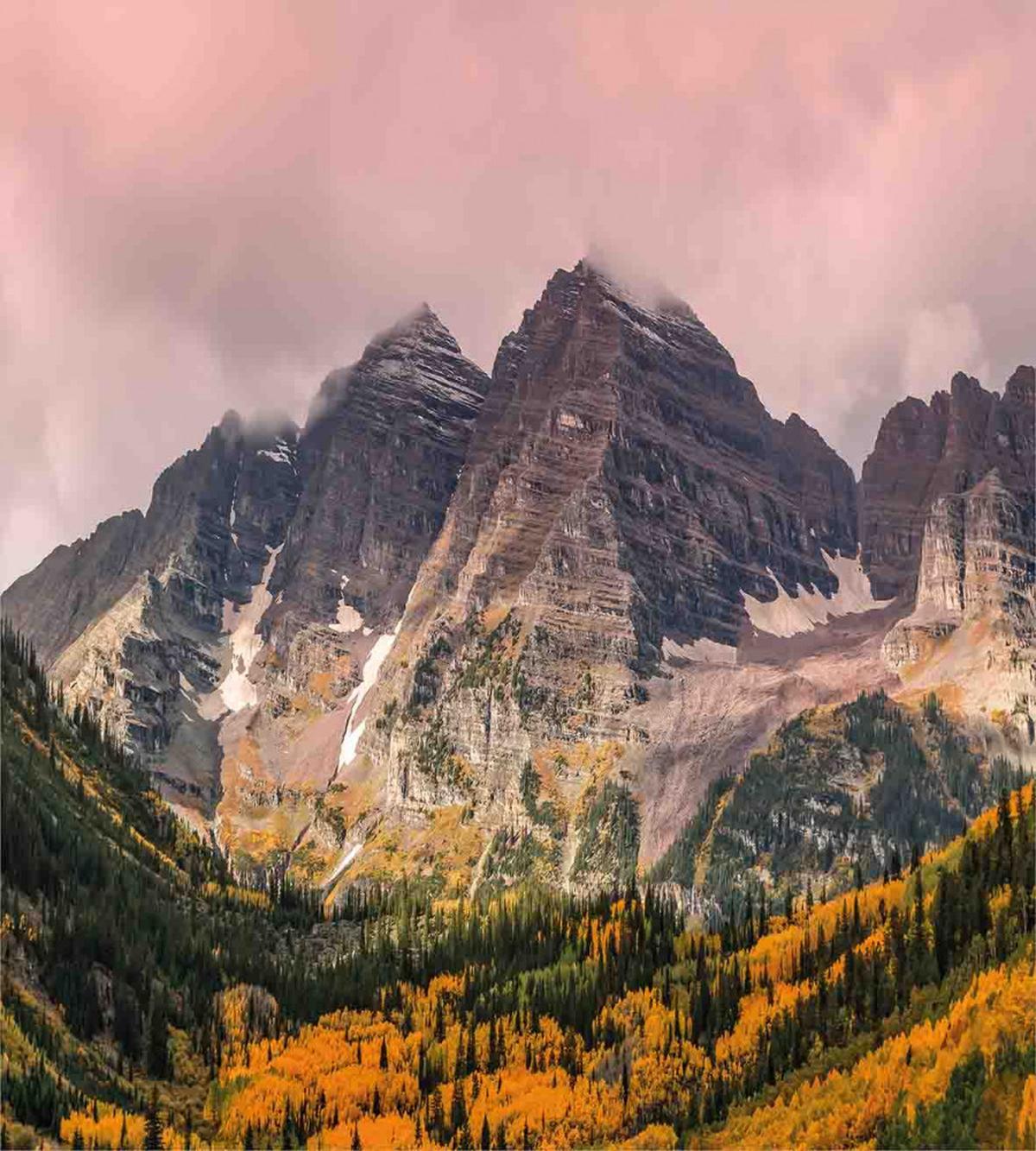 Mountain Forest Scenery — Pattern
