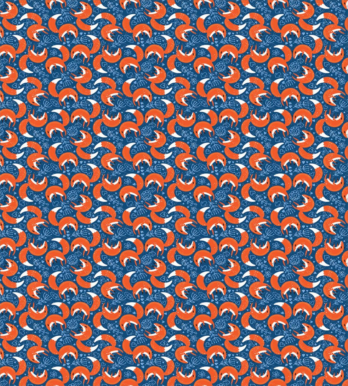 Doodle Hearts and Flowers — Pattern