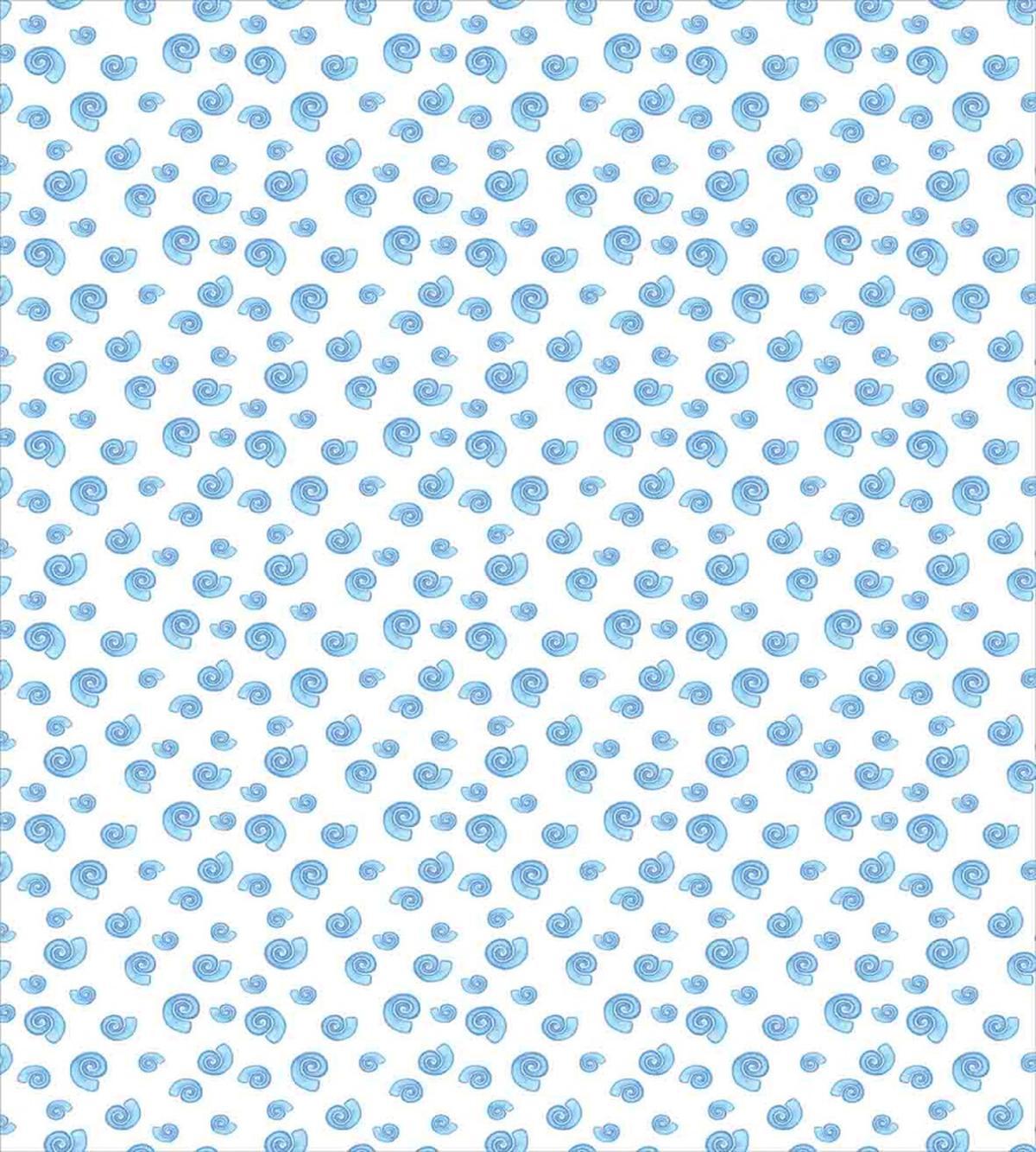Aquatic Watercolor Motif — Pattern