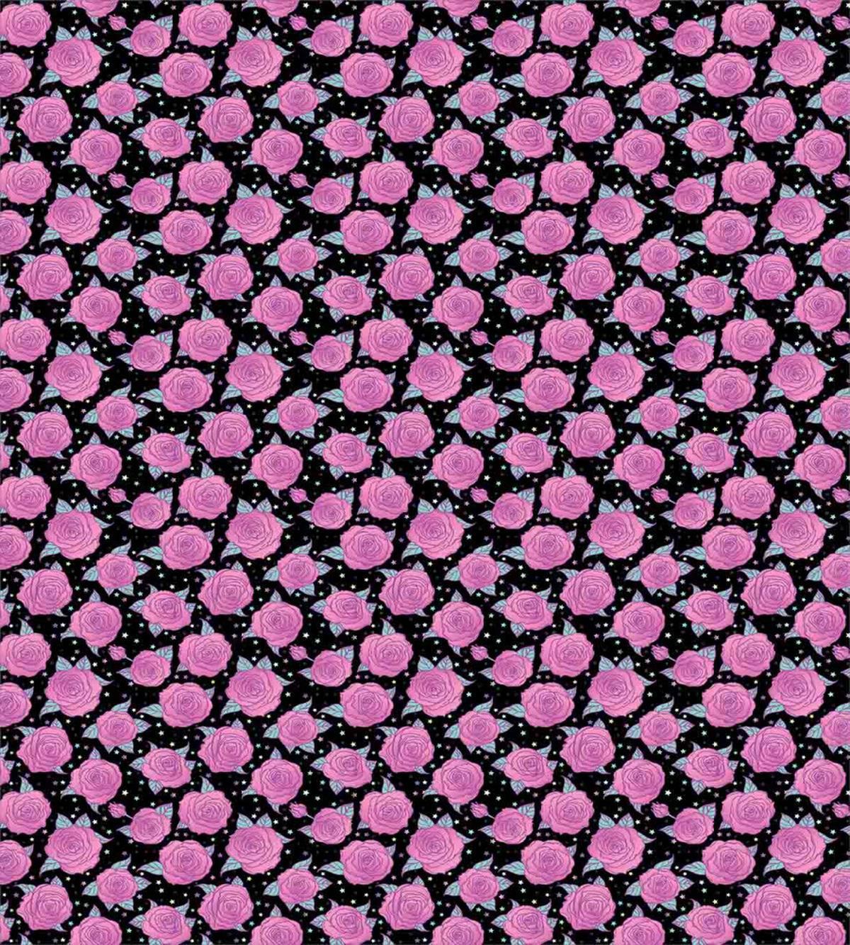 Blooming Flowers Pattern Star — Pattern