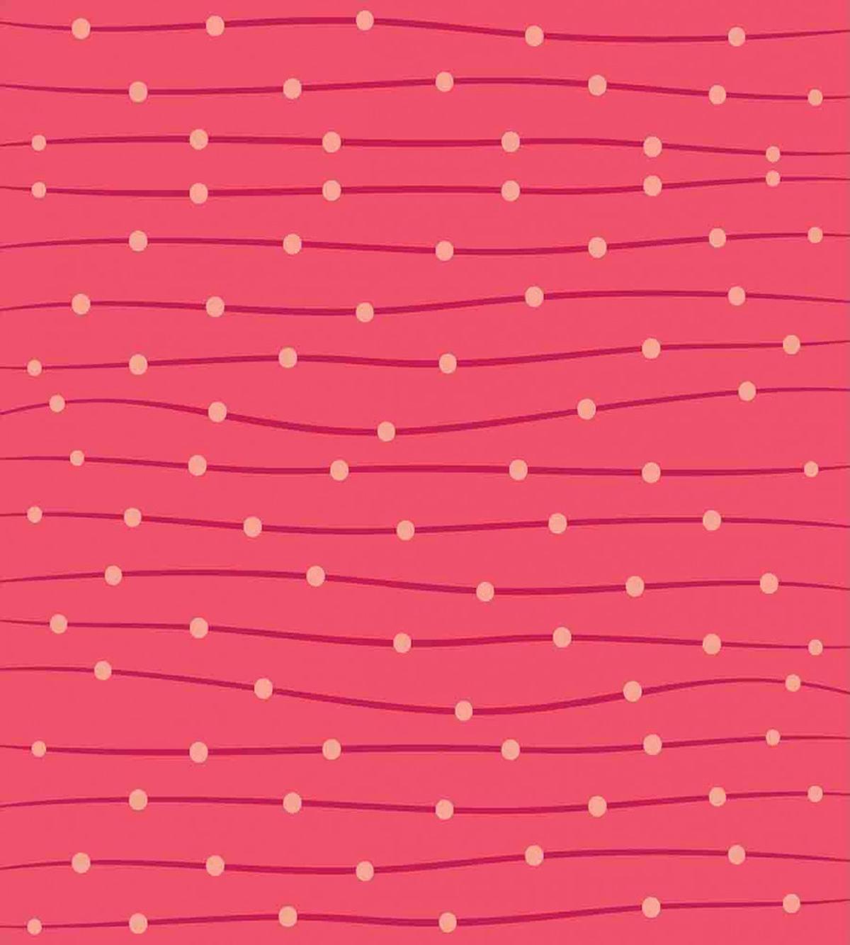 Parallel Pinkish Waves — Pattern
