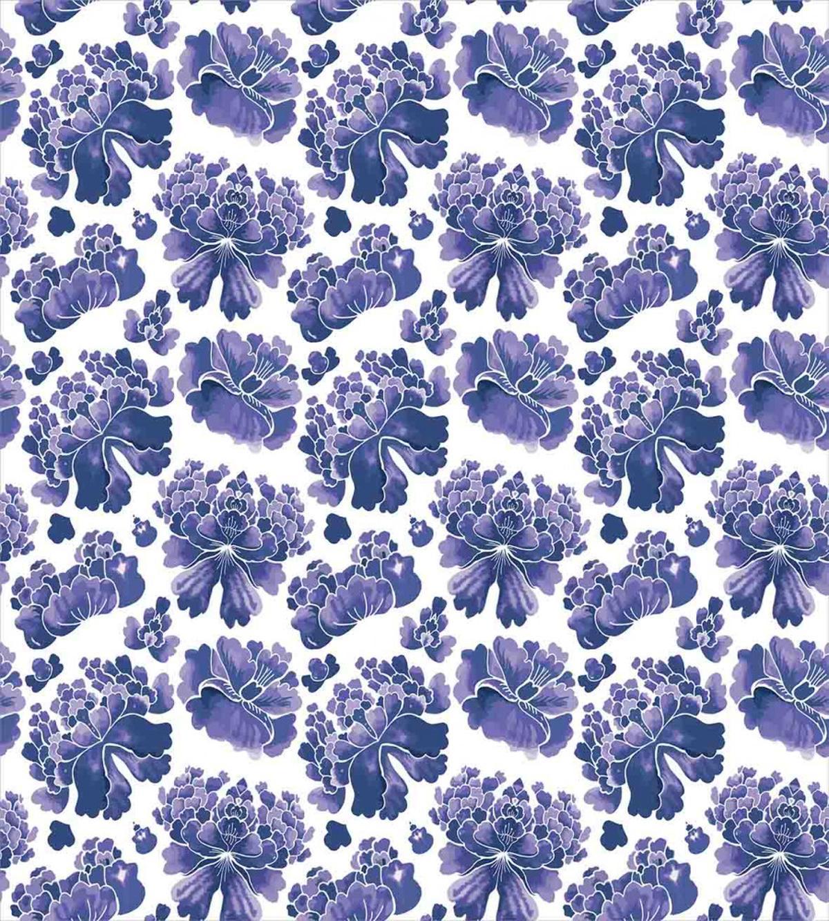 Watercolor Chinese Art — Pattern