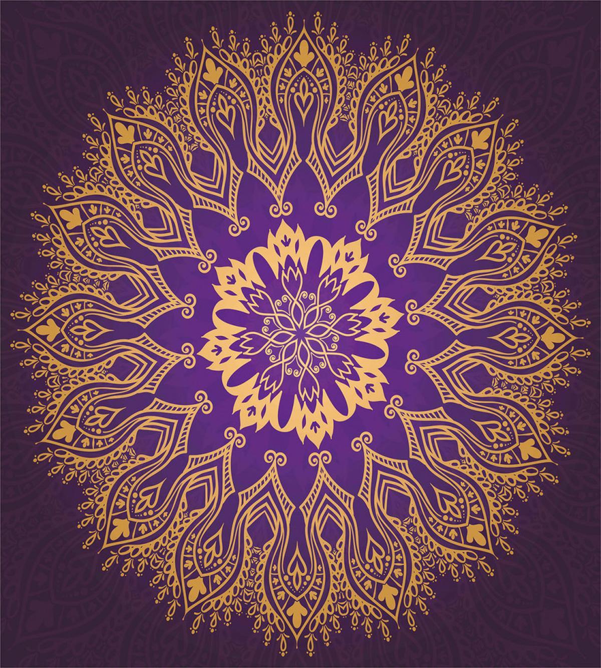 Round Folkloric Pattern — Pattern