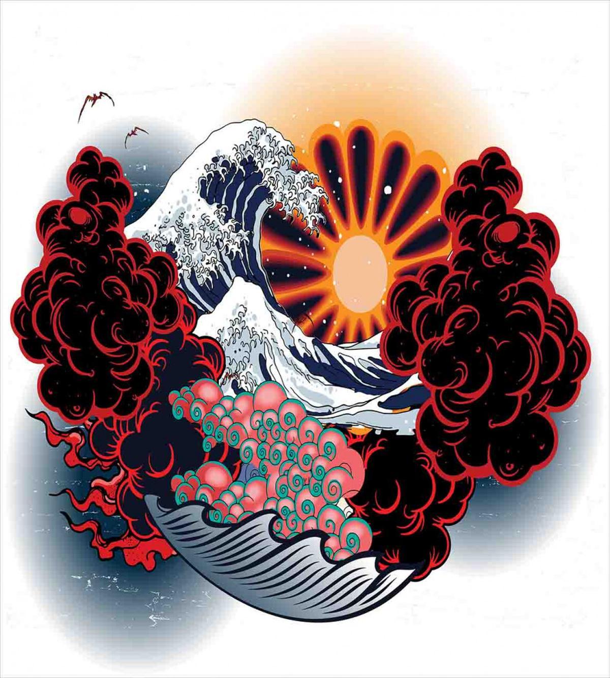 Japanese Style Waves — Pattern