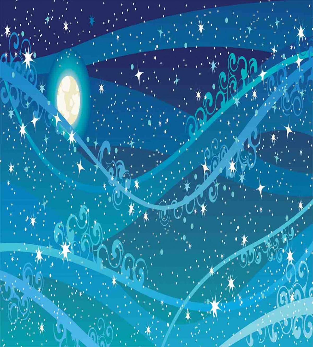 Full Moon Open Sky — Pattern