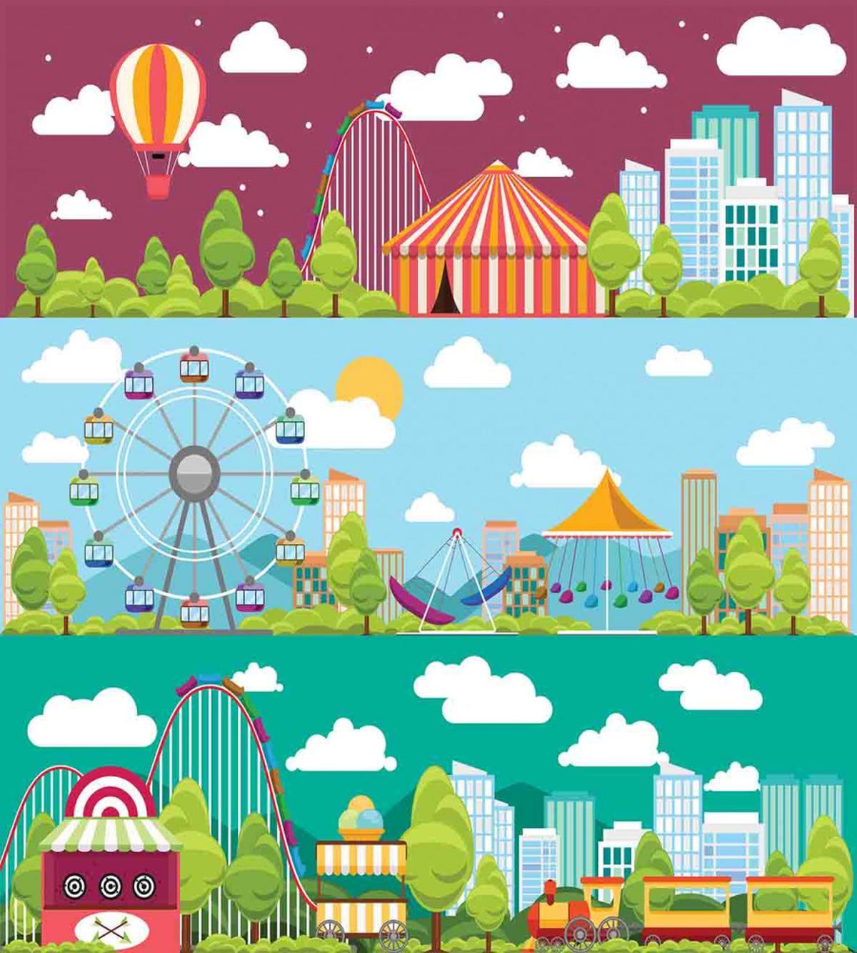Carousels Slide Swings — Pattern
