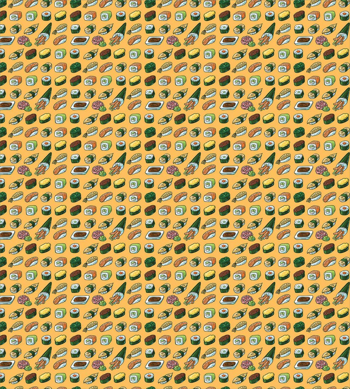 Doodle of Sushi — Pattern