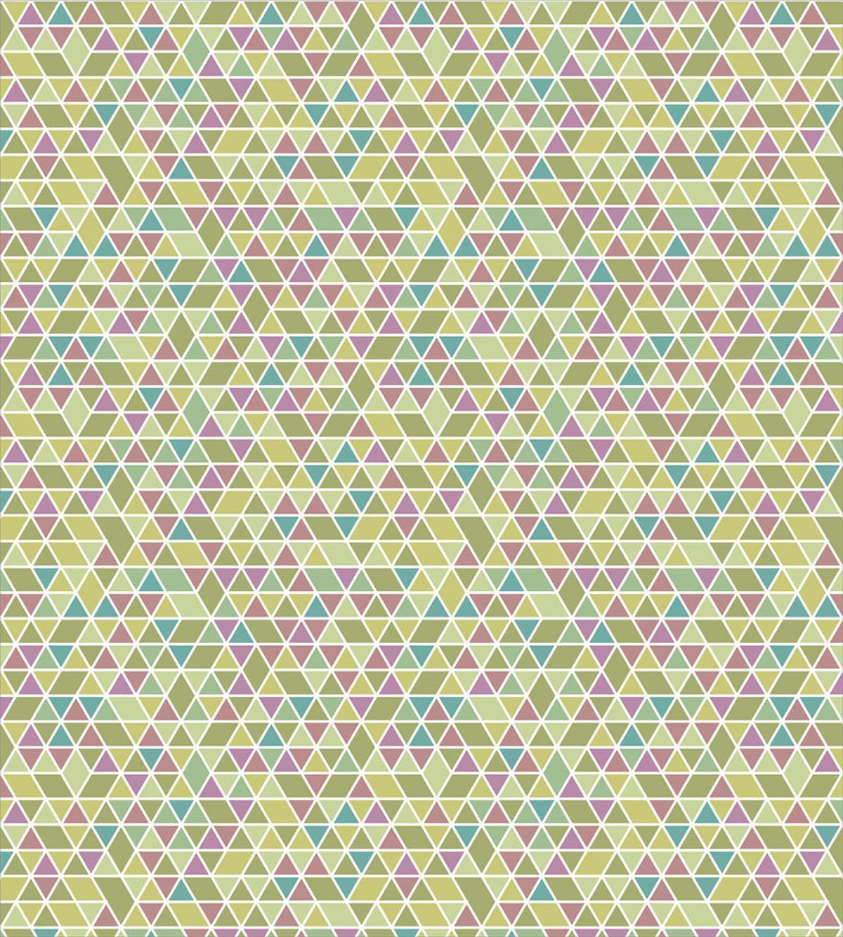 Art Colorful Triangles — Pattern