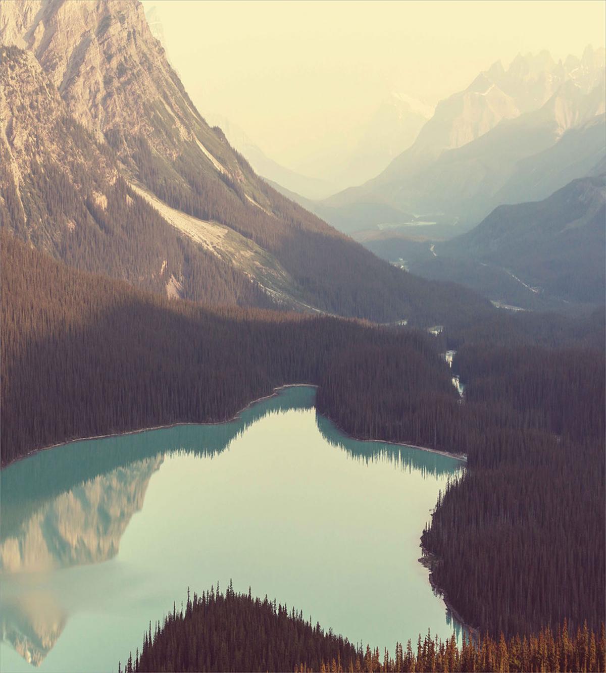Canada Peyto Lake Peace — Pattern