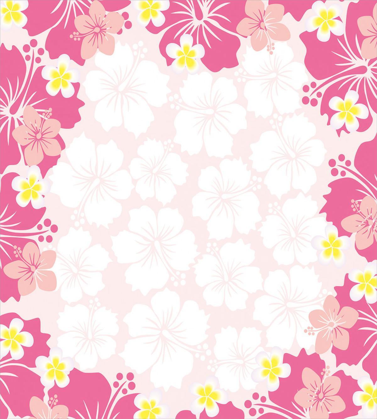 Abstract Hibiscus Nature — Pattern