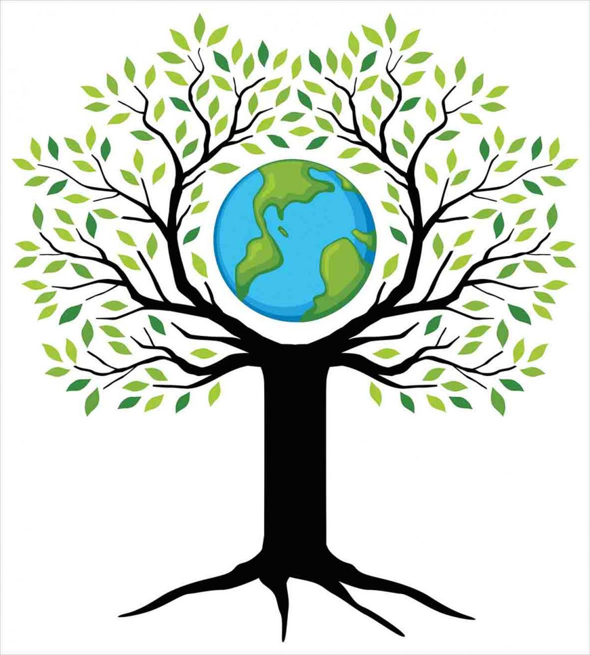 Green Friendly Earth — Pattern