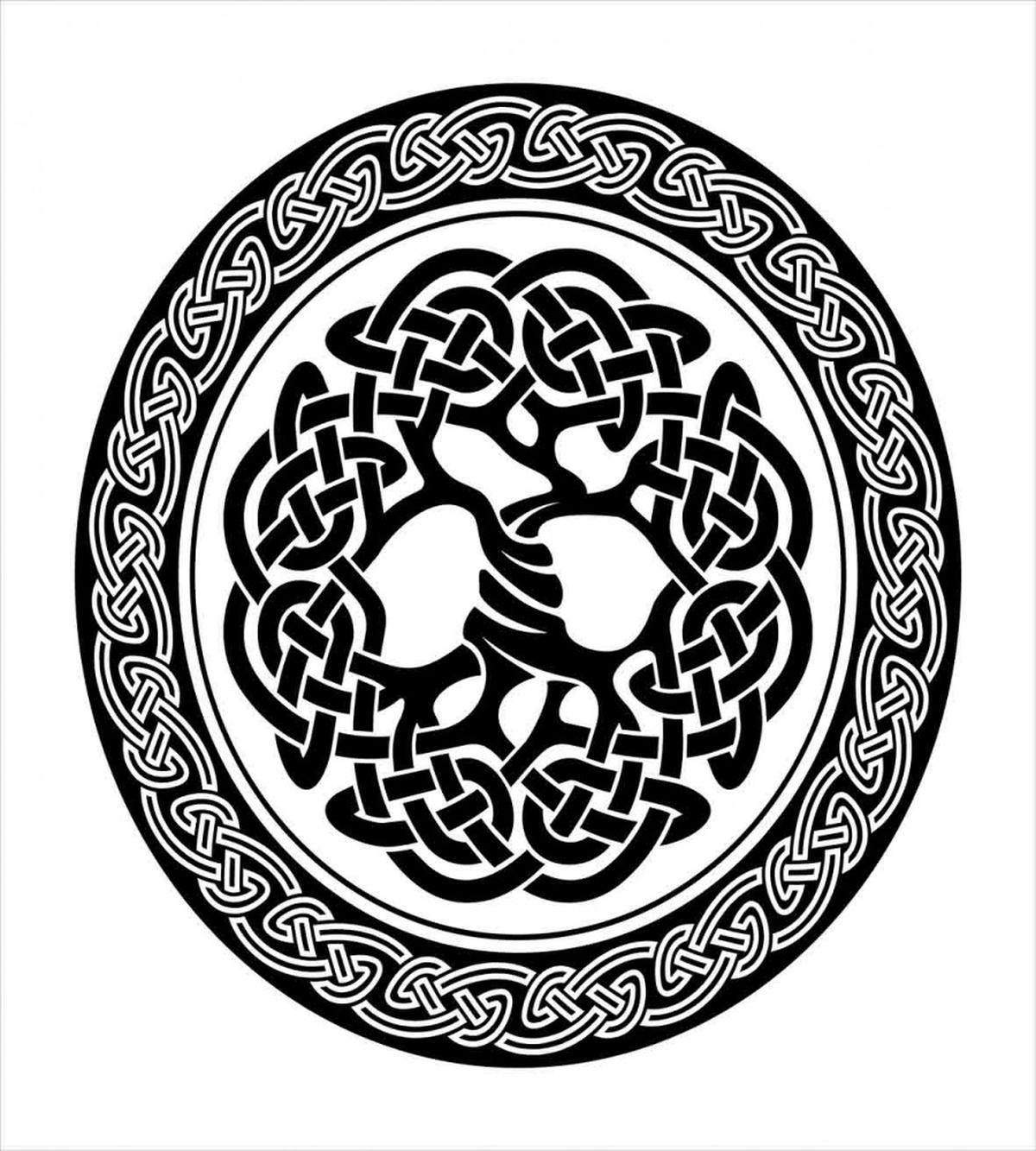Native Tree of Life Art — Pattern