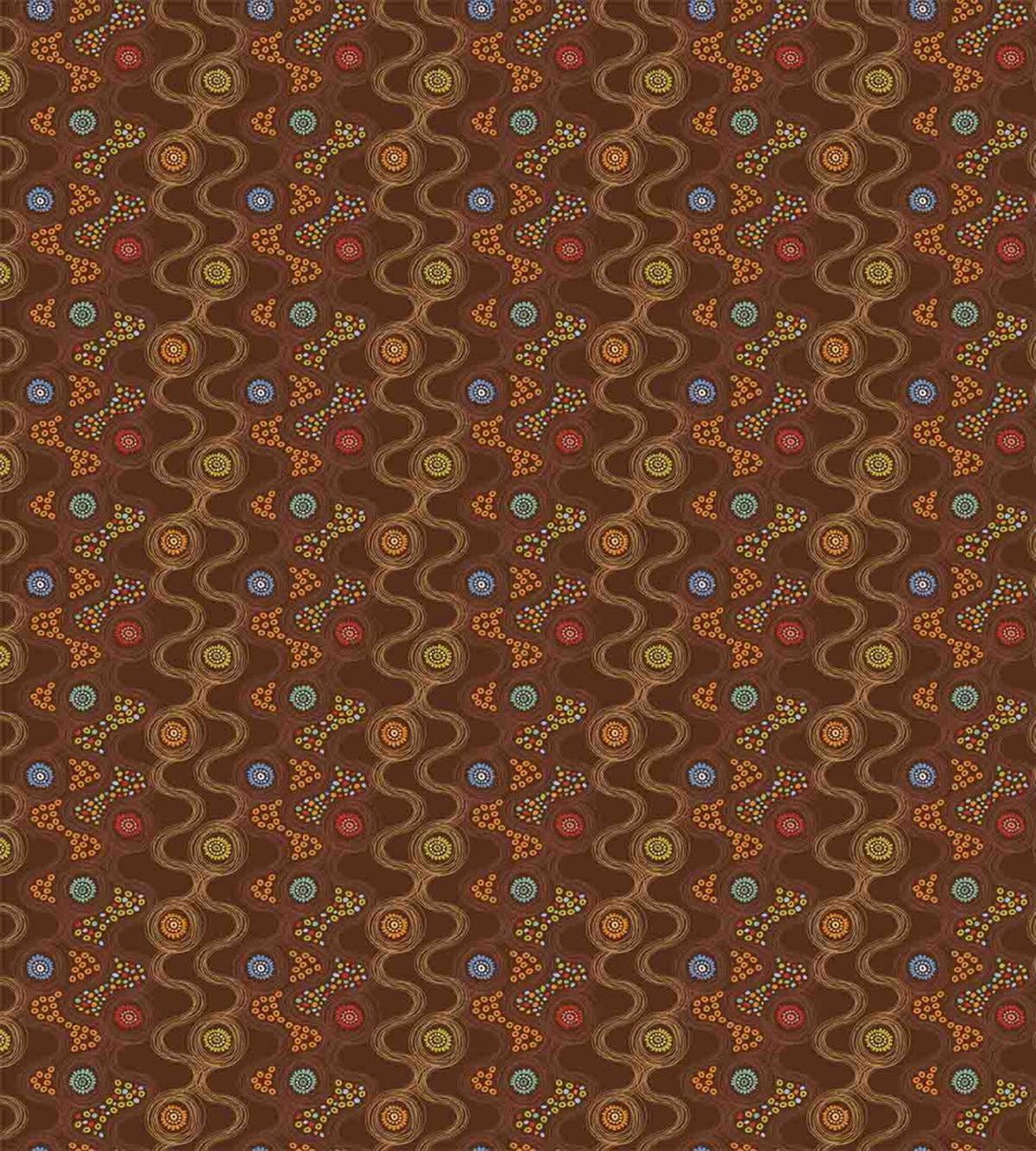 Curved Doodle Lines — Pattern