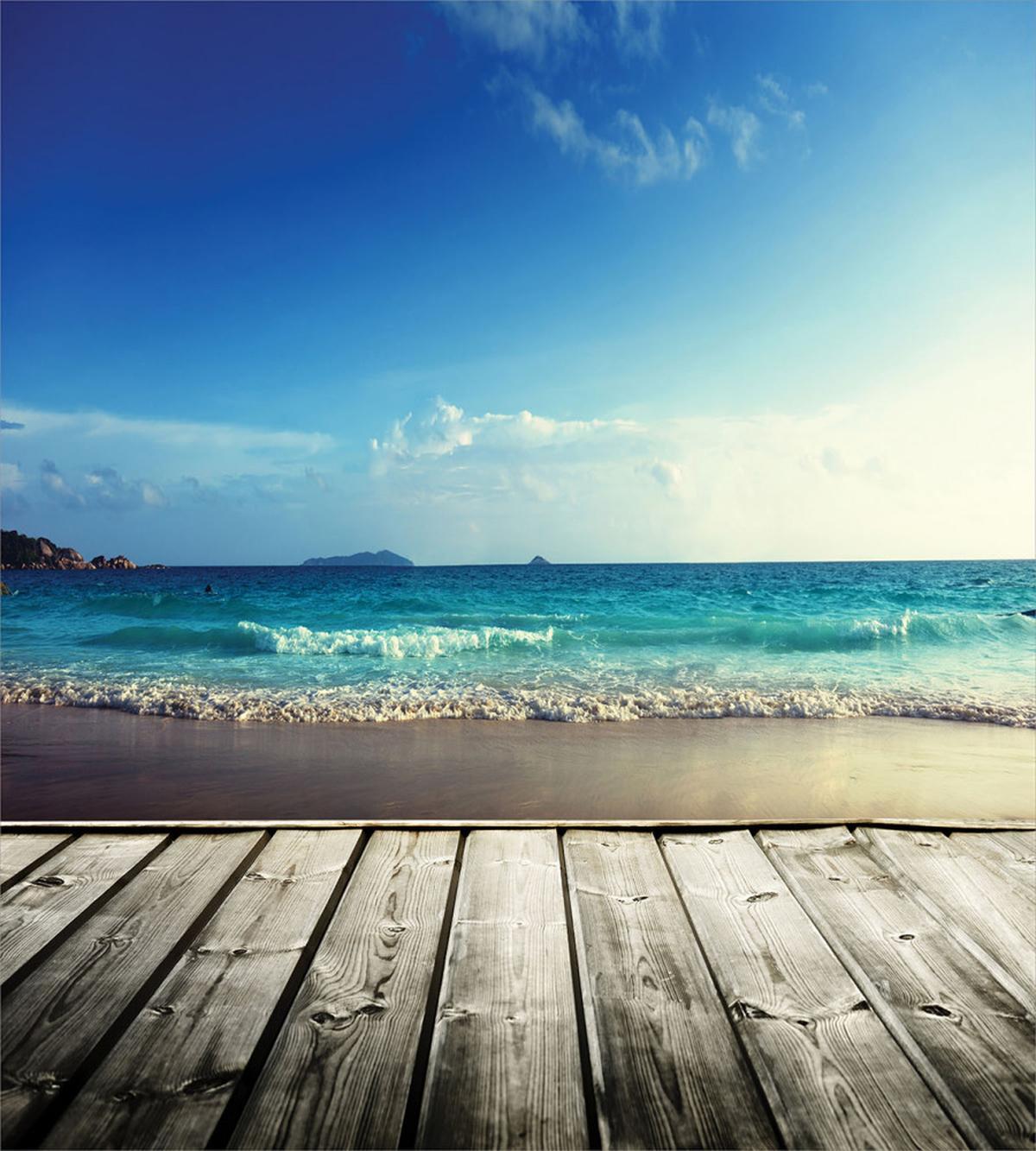 Weathered Beach Waves — Pattern