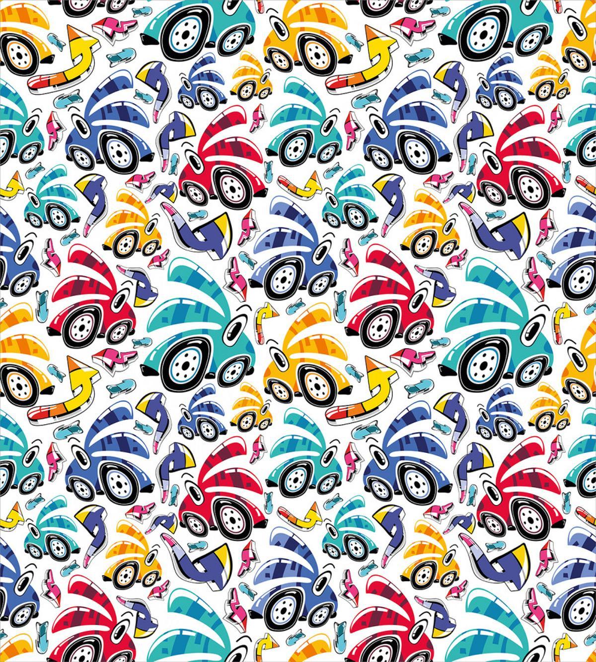Vintage Rainbow Cartoon — Pattern