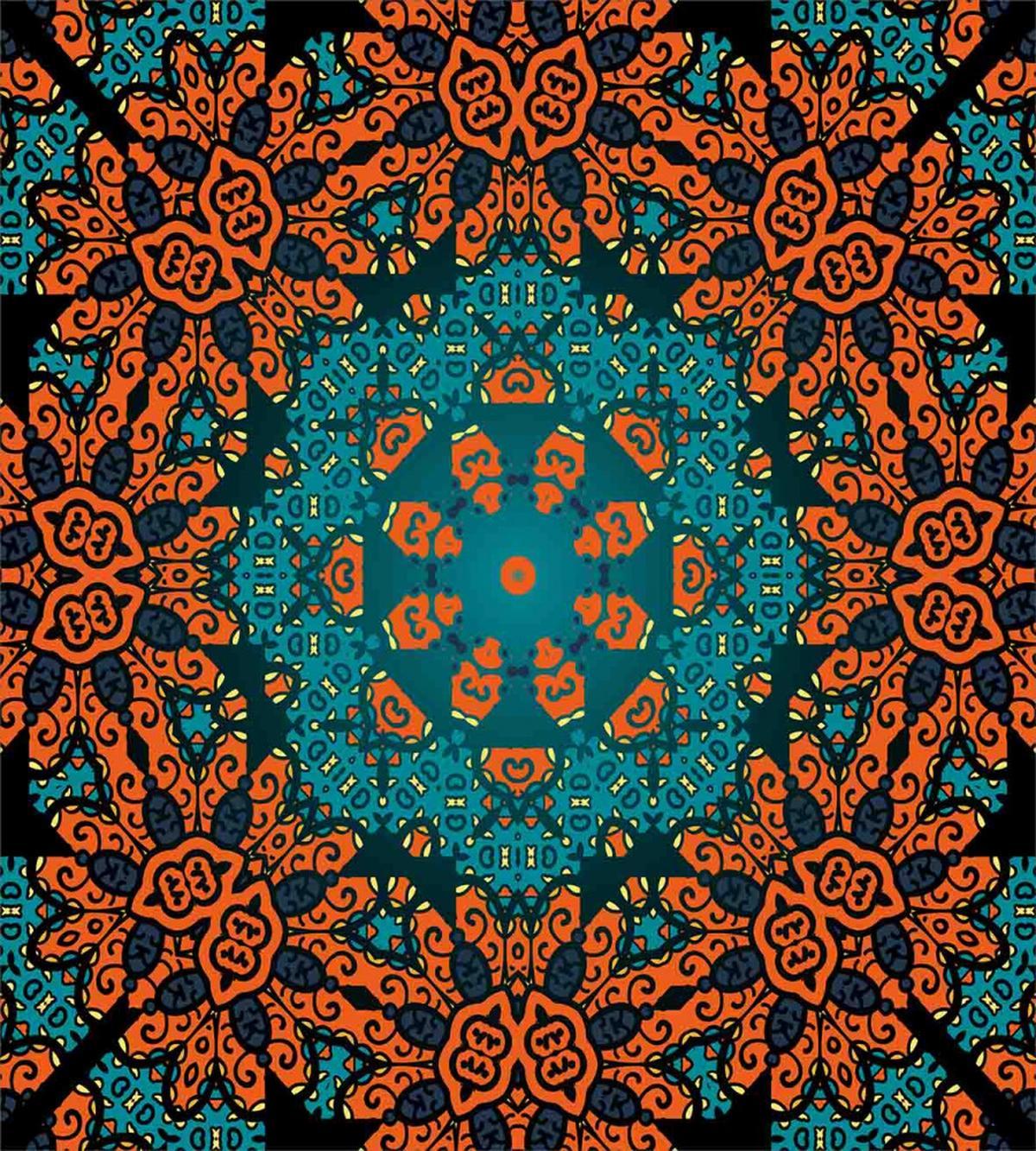 Floral Boho Hippie — Pattern