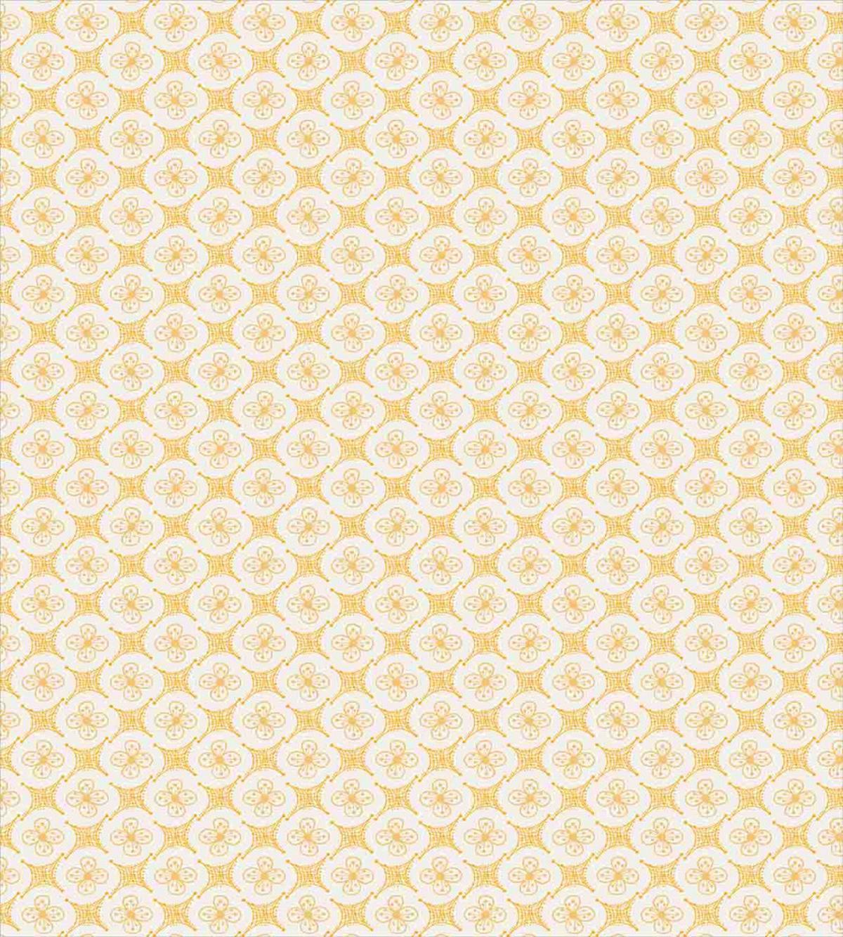 Blossoms Abstract Shapes — Pattern
