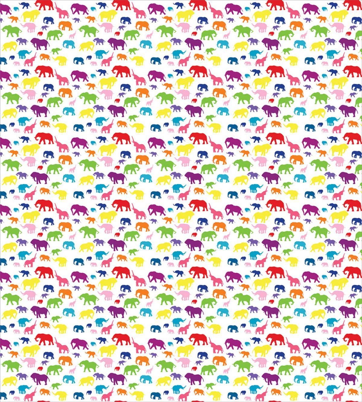 Colorful Safari Fauna — Pattern