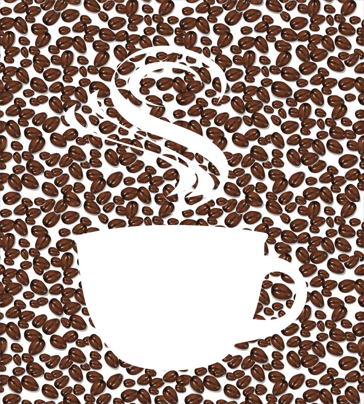 Hot Cup on Arabica Beans — Pattern
