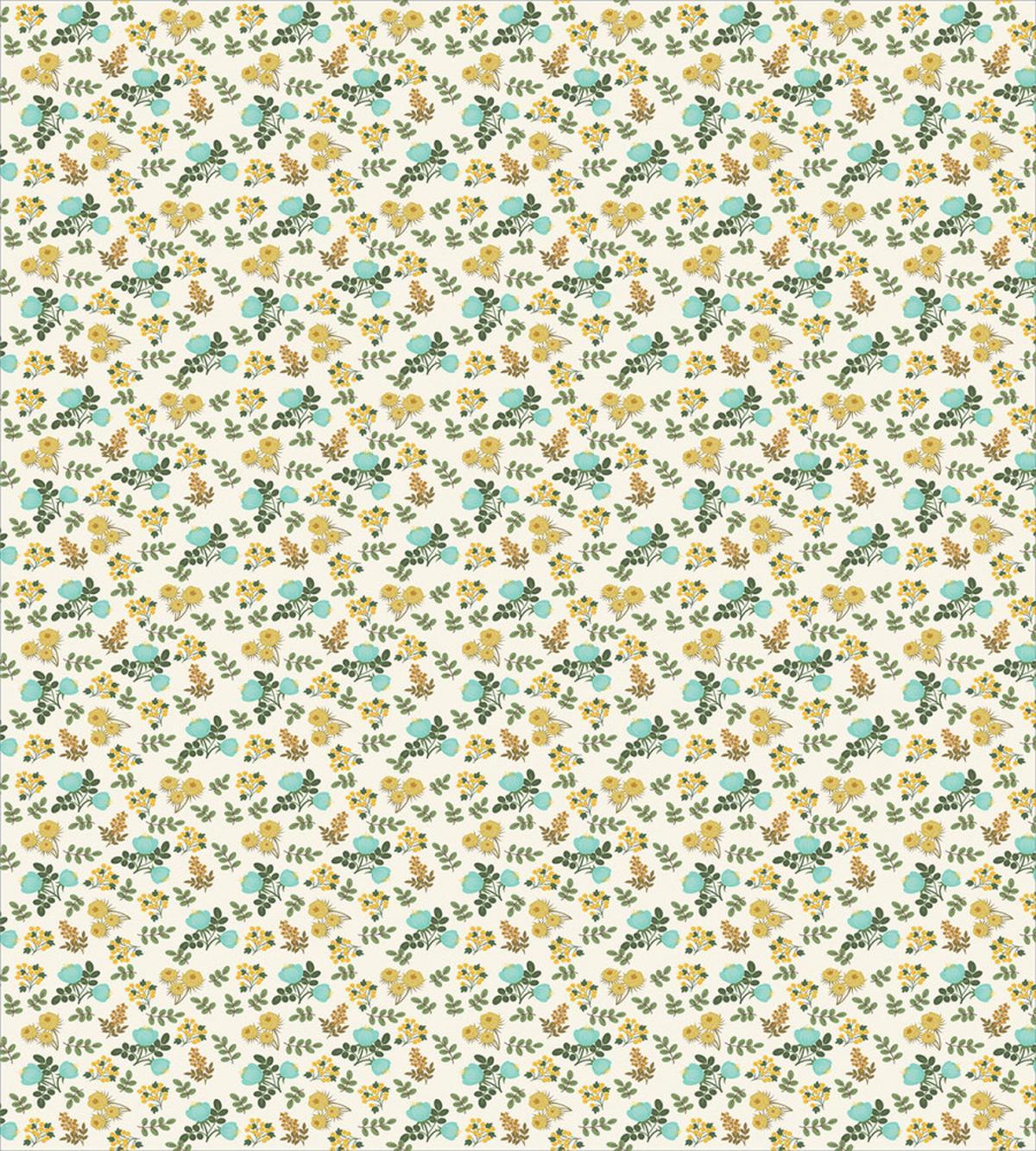 Herbs Flourishing Flowers — Pattern