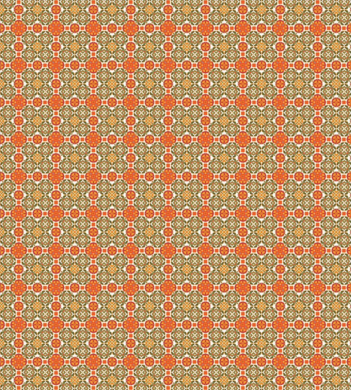 Vintage Oriental Tile — Pattern