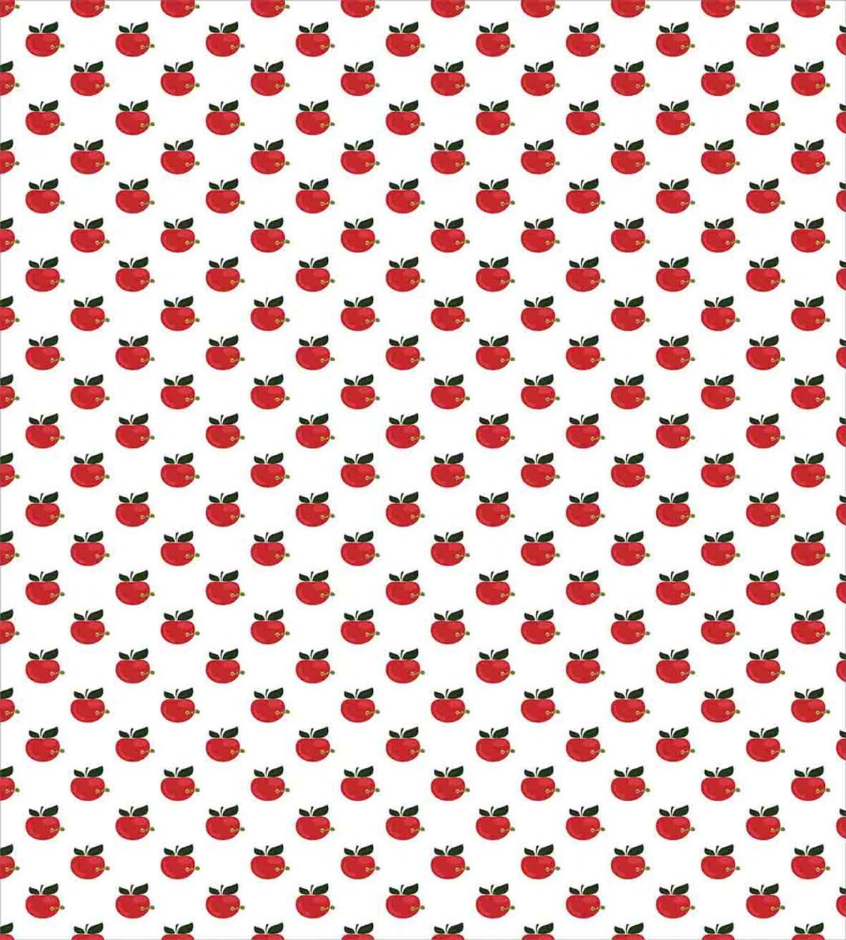 Comic Apples Worms — Pattern