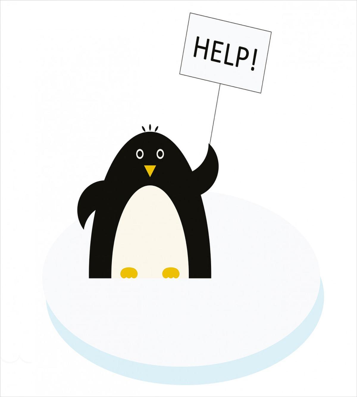 Penguin on Ice Need Help — Pattern