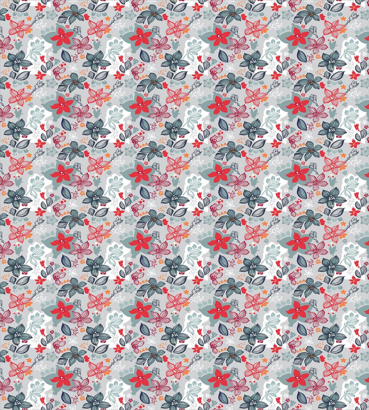 Topical Blooming Petals — Pattern