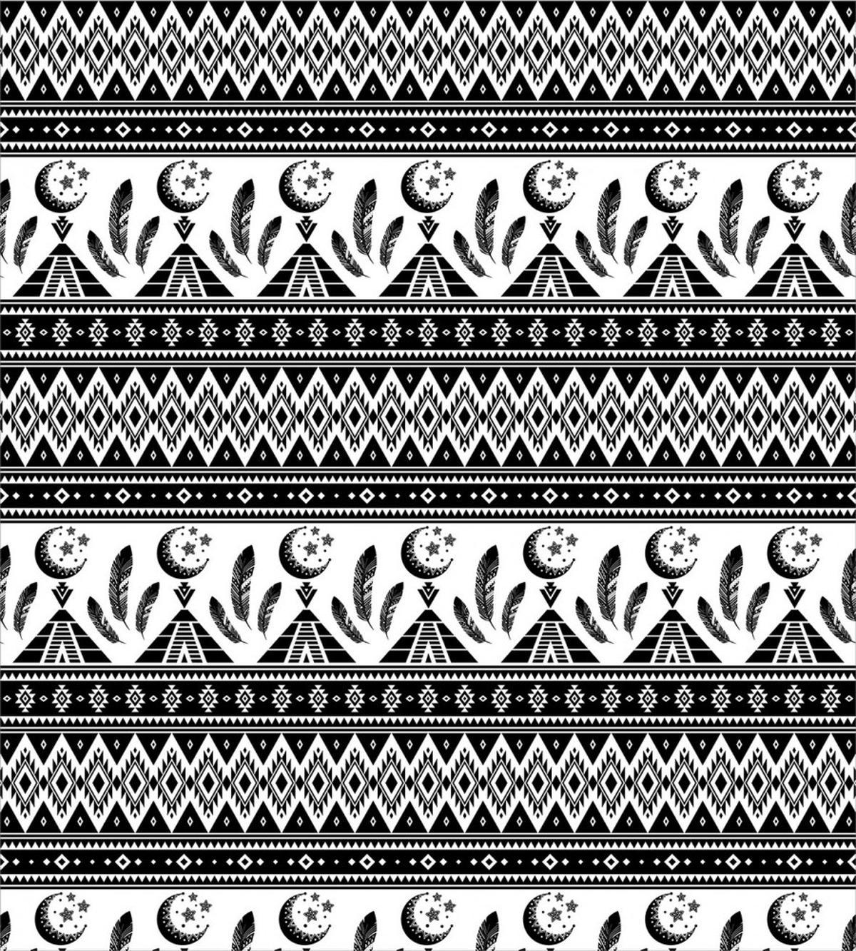 Trippy Moon Feather Pattern — Pattern