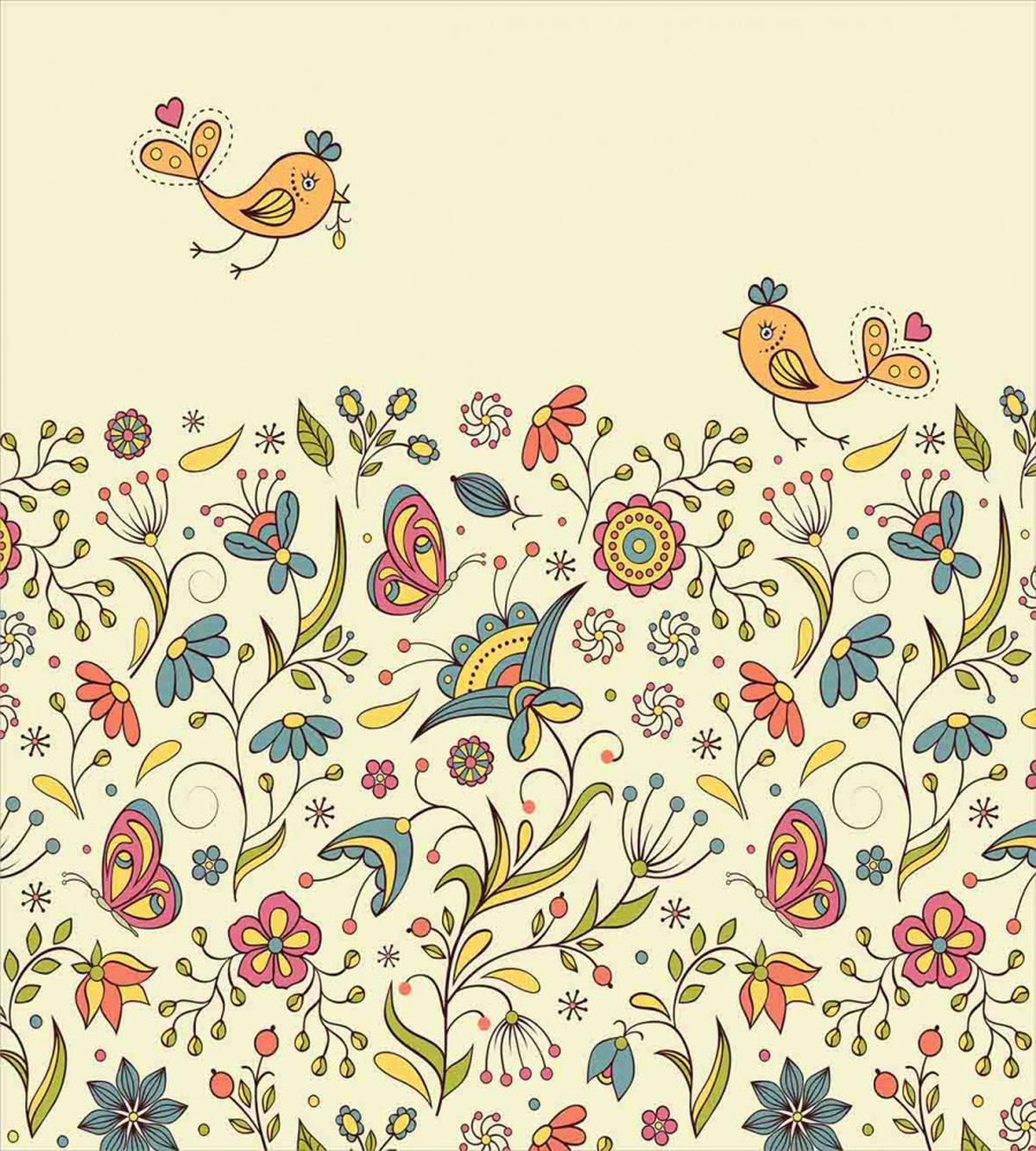 Colorful Summer Petals — Pattern