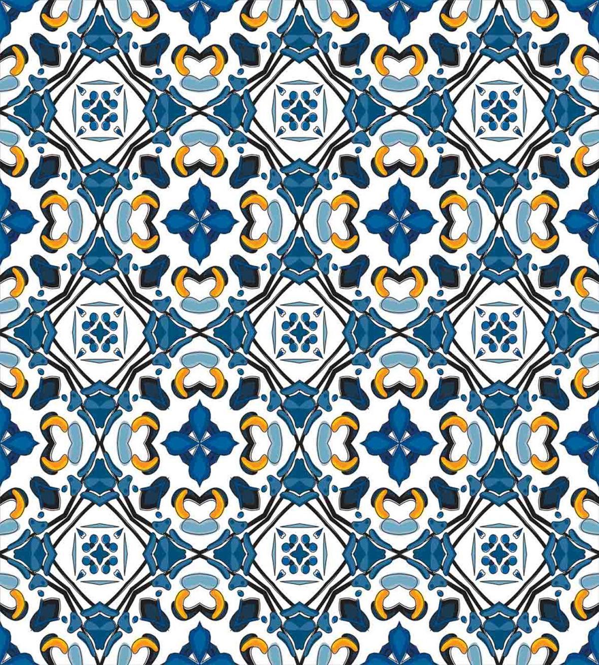Portuguese Tilework — Pattern