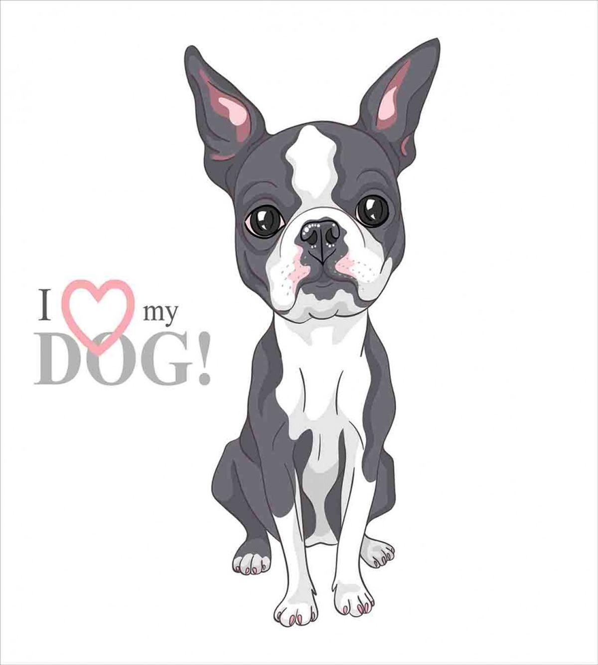 Naive Puppy Face — Pattern