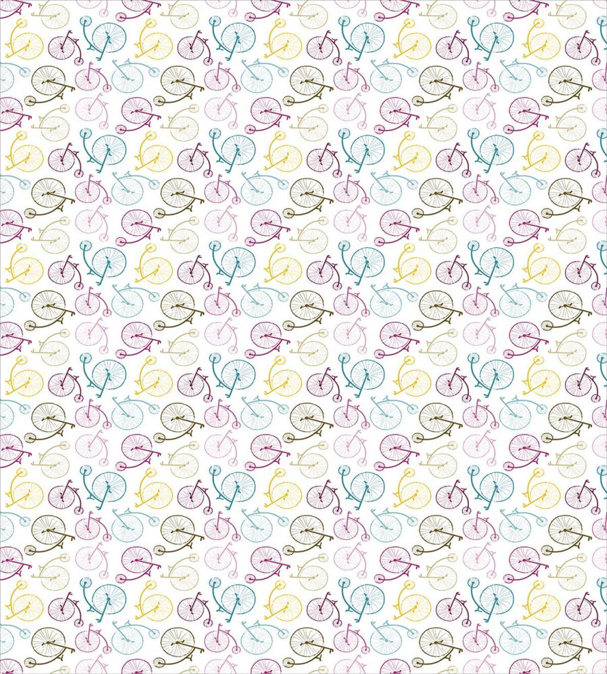 Colorful Retro Bike Pattern — Pattern