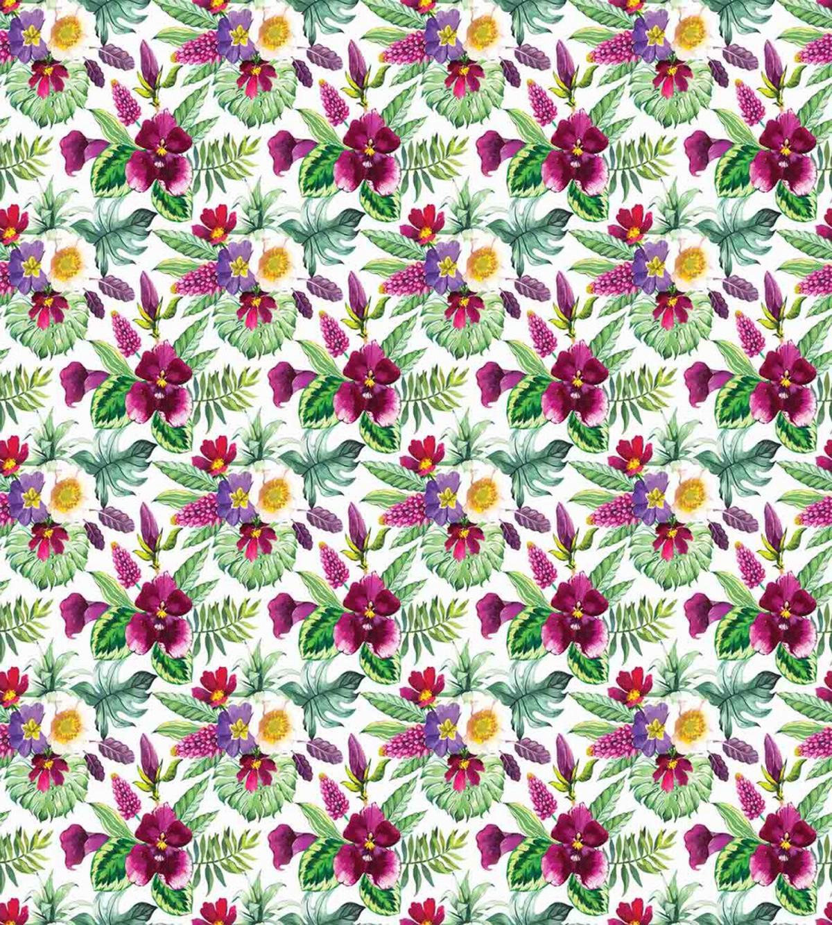Calla Lily Monstera Leaves — Pattern