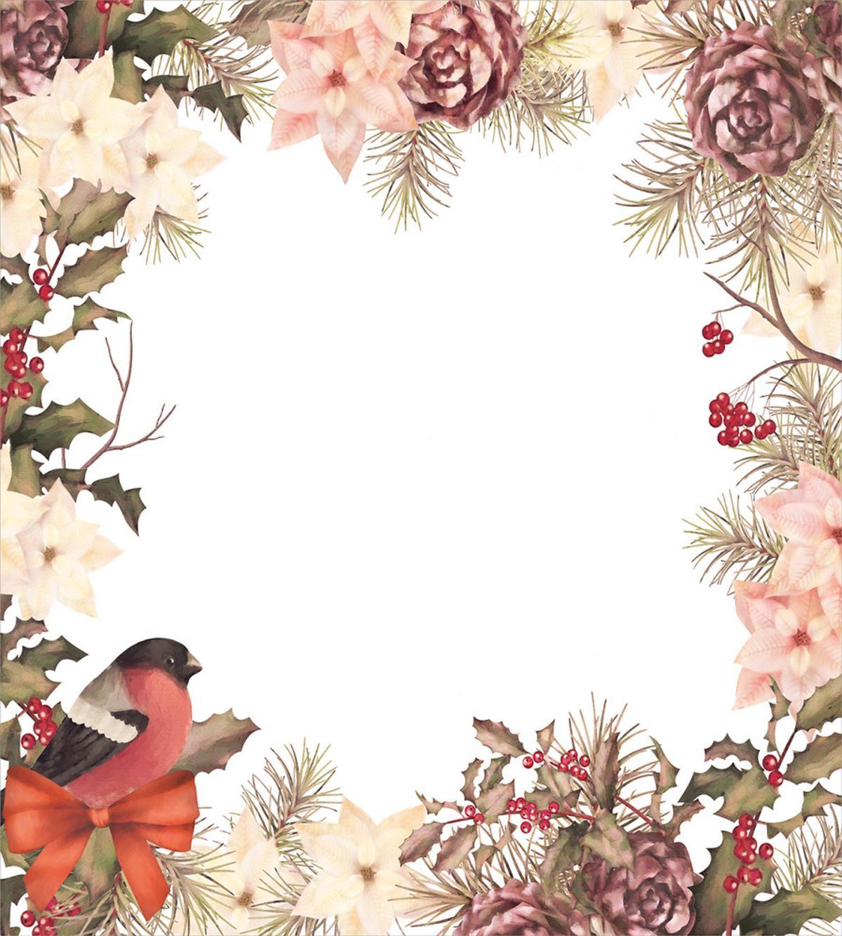Bullfinch with Cedar — Pattern