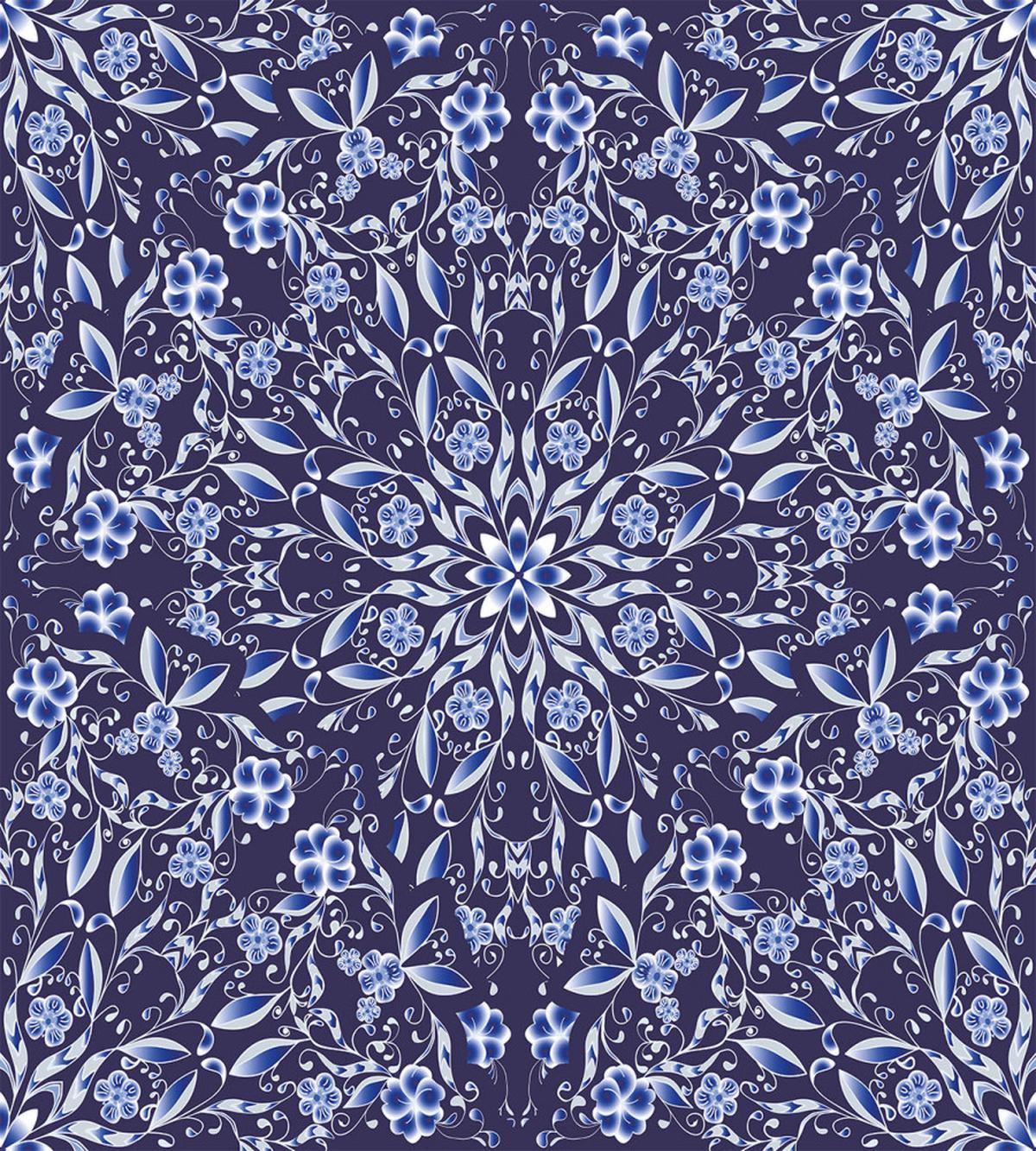 Chinese Style Floral — Pattern