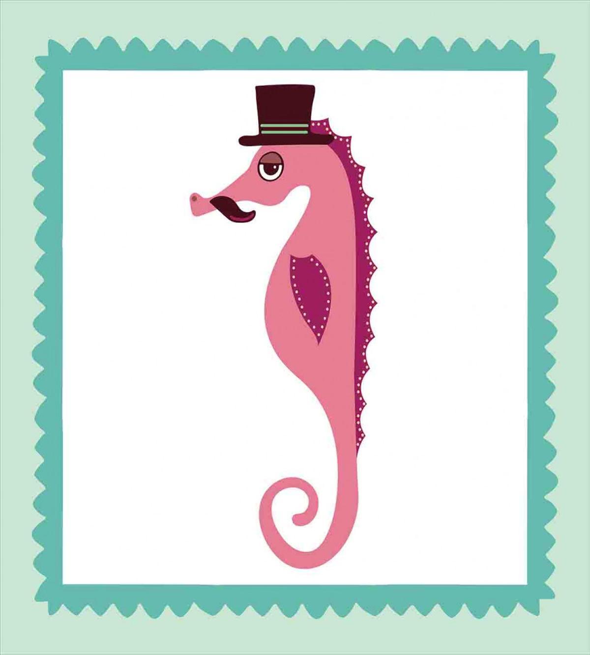 Hipster Seahorse Hat — Pattern