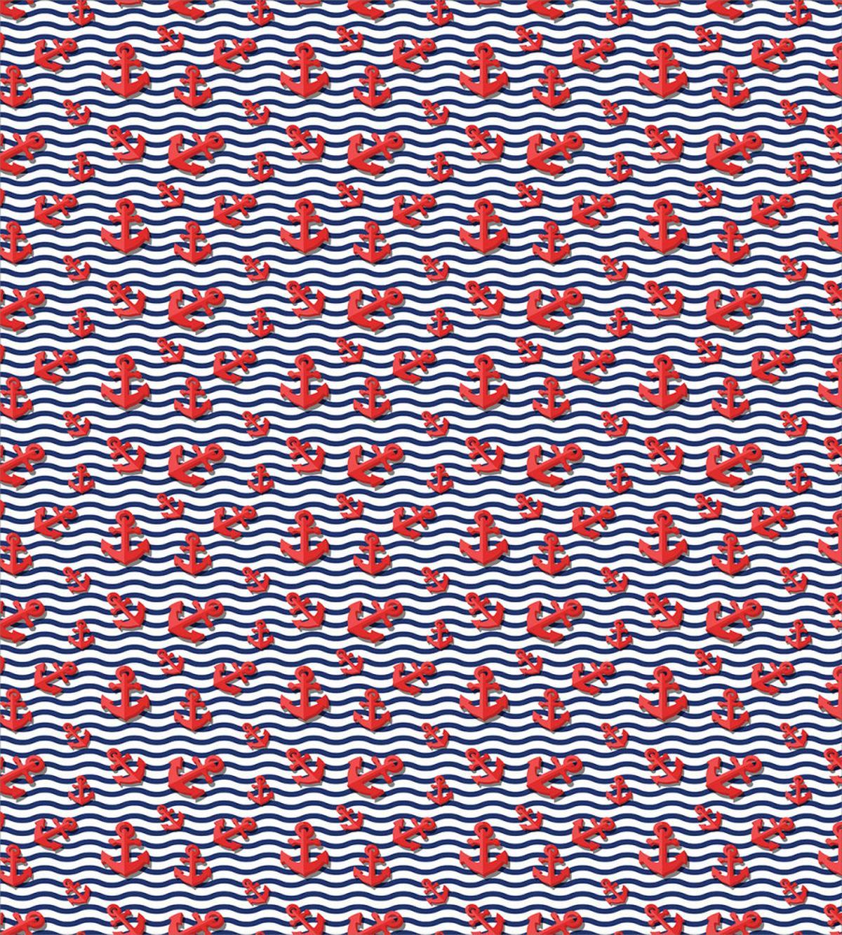 Wavy Stripes 3D Style — Pattern