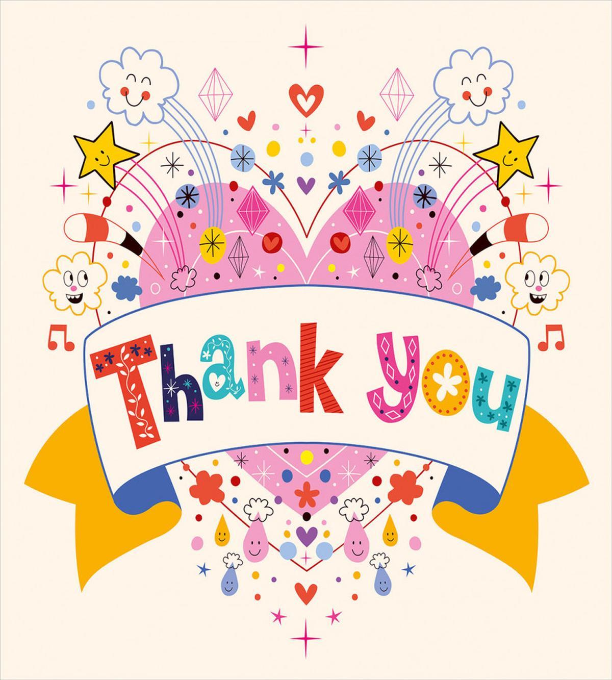 Heart Stars and Clouds — Pattern
