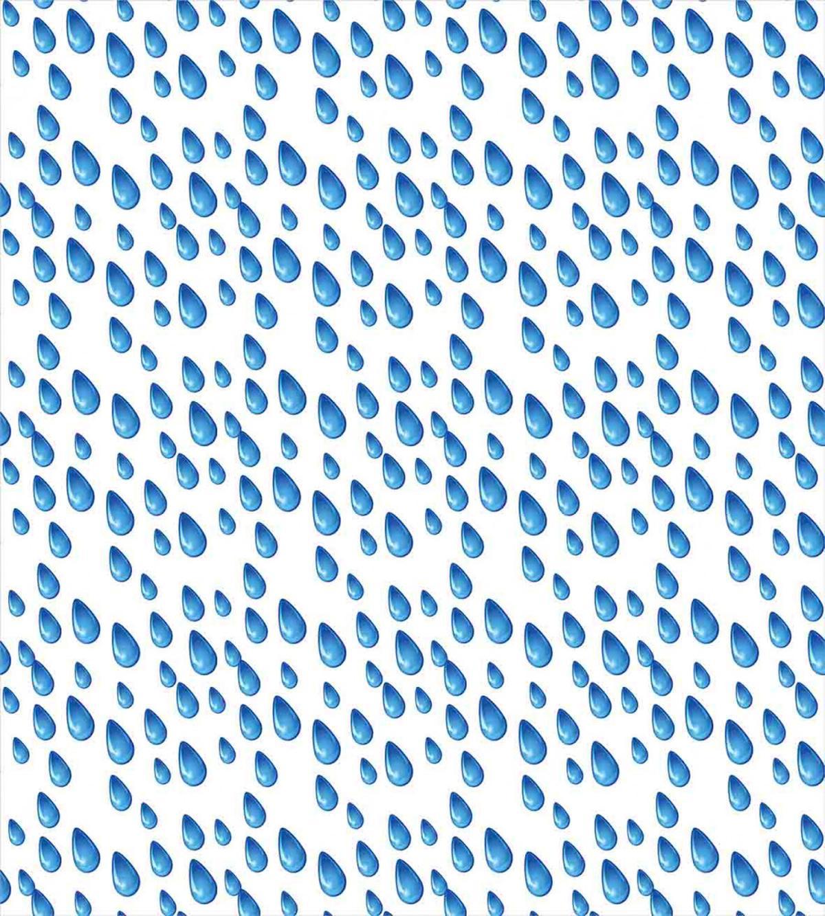 Raindrops Aquatic Fall — Pattern