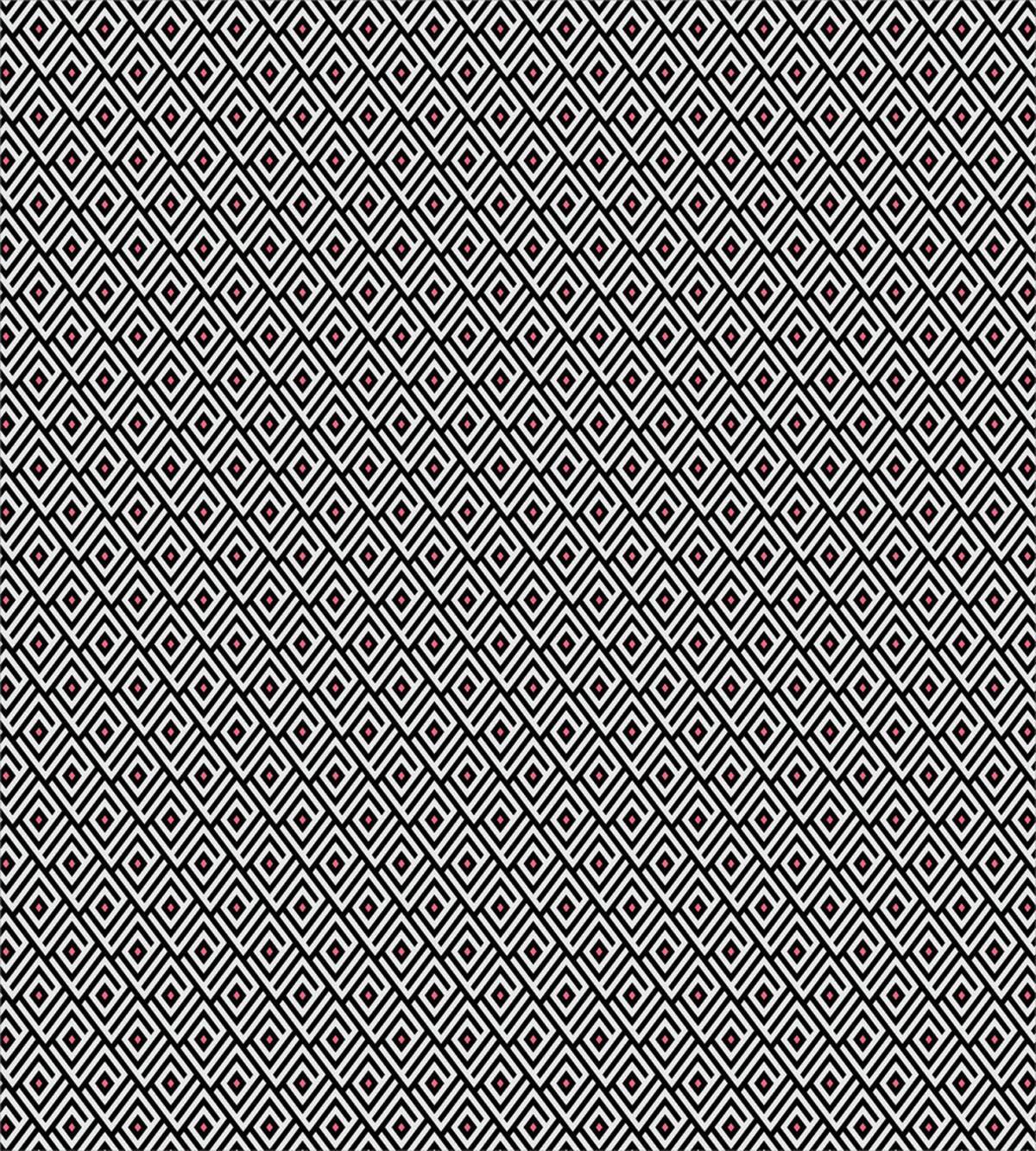 Minimalist Maze with Zigzags — Pattern