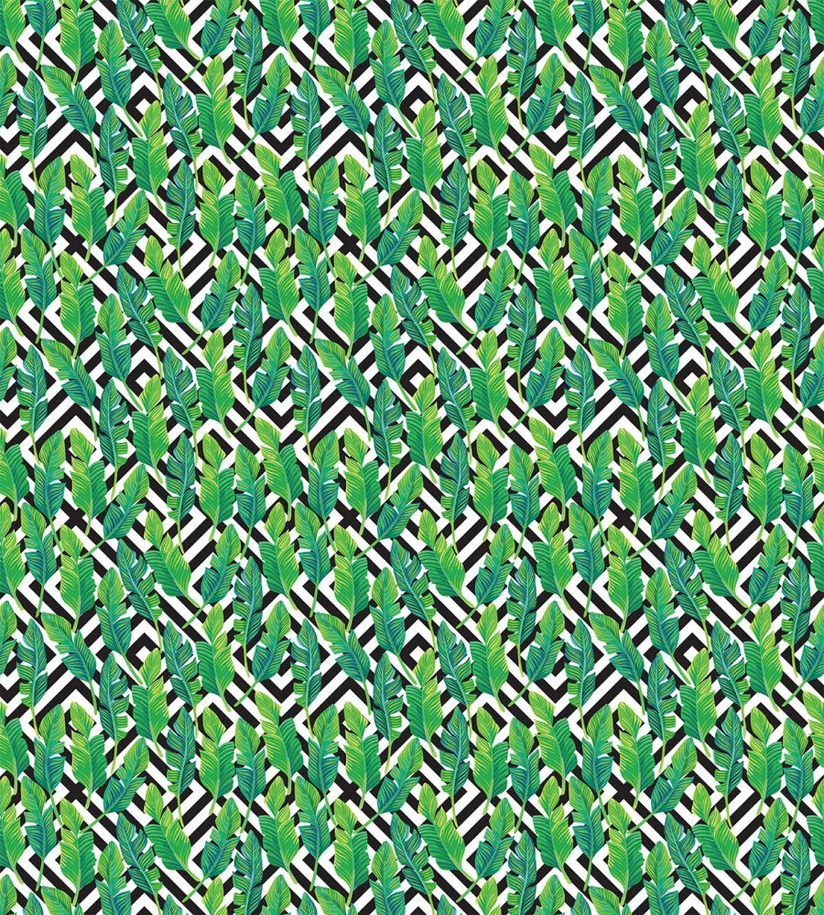 Banana Leaves on Modern — Pattern