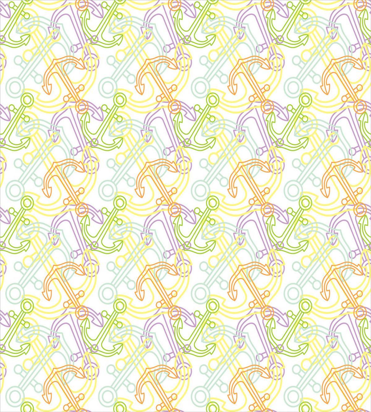 Anchors Aqua Wildlife — Pattern