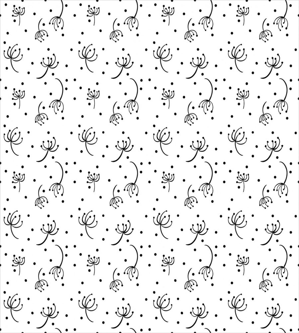 Abstract Dandelions — Pattern