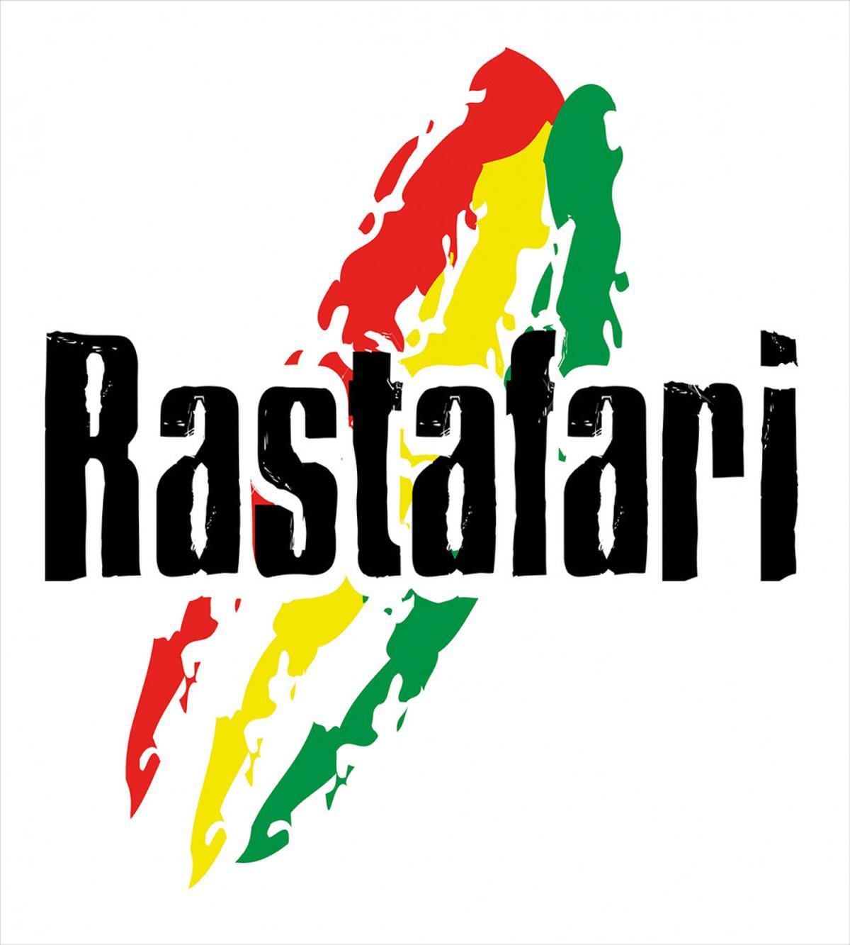 Grunge Rastafari Words — Pattern